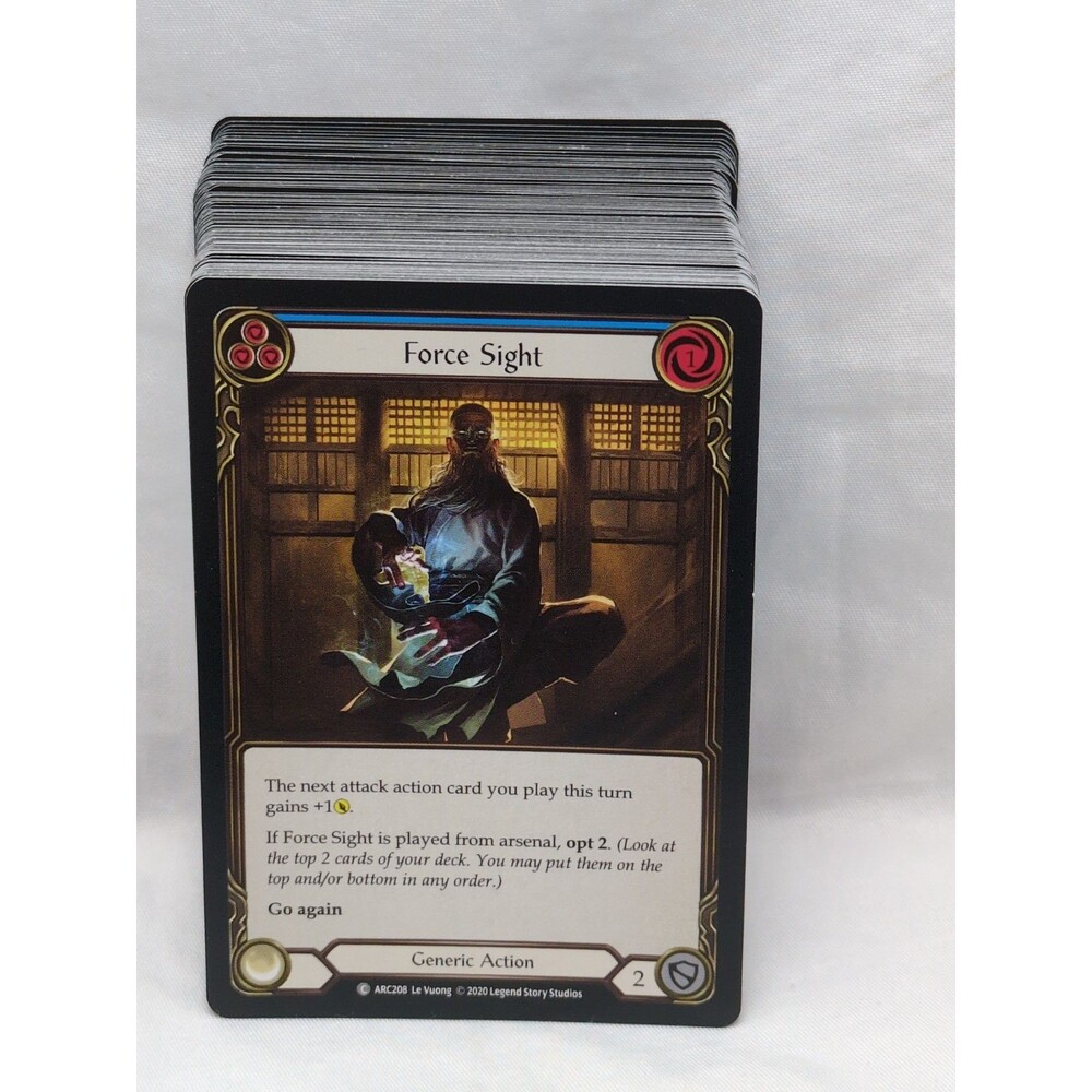 Lot Of (100) Arcane Rising Flesh And Blood Common Cards